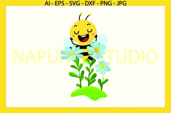 Bee Flowers SVG: Spring Charm, Real Embroidery Smarts