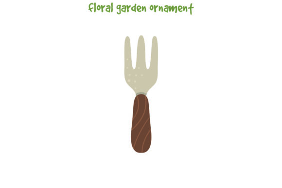 Floral Flower Garden Tree - Fork: Graphics & Illustrations