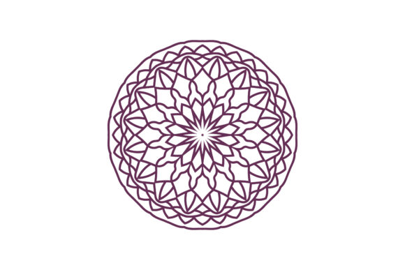 Floral Mandala Design Ornament Graphics and Illustrations Review