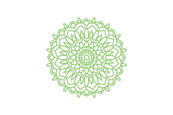 Floral Mandala Illustration Decorative Graphics