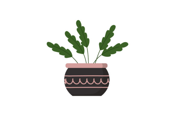 Floral Pot Designs Graphics and Illustrations Review