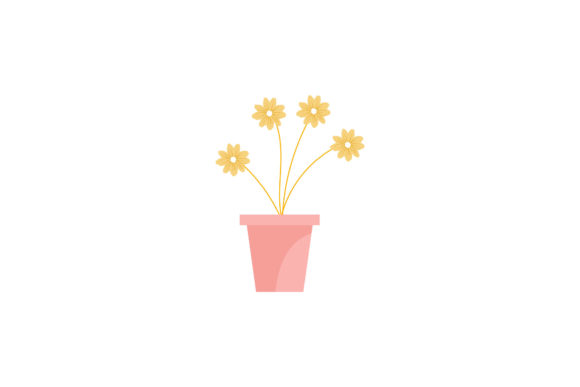 Gardening Flowers Floral Vector: Graphics & Illustrations for Local Branding