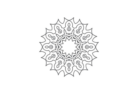 Simple Mandala Vector Floral Oriental Review